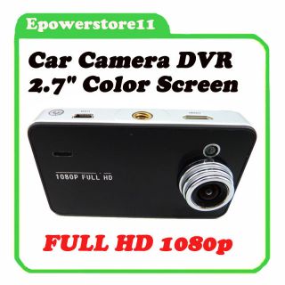 HD 1080P Car DVR Camera Video Recorder 2.7 LCD Dashboard Vehicle Cam 