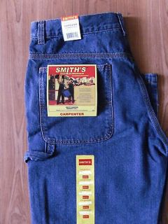 Smiths Carpenter Jeans American Workwear NWT 33 X 30