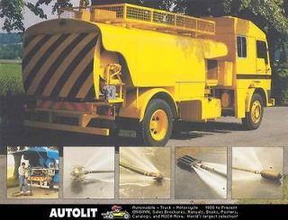 1985 ? Johnston Jetter Sewer Cleaning Truck Brochure