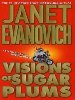 Visions of Sugar Plums by Janet Evanovich 2002, Hardcover, Large Type 