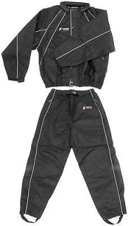 FROGG TOGGS HOGG TOGG MOTORCYCLE HARLEY RAIN SUIT BLACK XL X LARGE BMW 