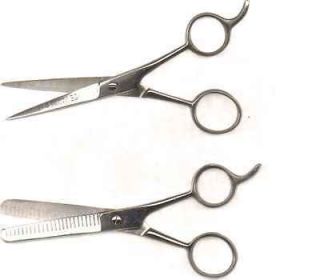 SE 2 Piece Scissors Set Cutting Th​inning Barber Scissors
