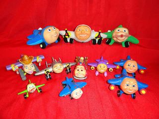 GREAT LOT OF JAY JAY THE JET PLANE & FRIENDS   SOME PLUSH, WOOD 