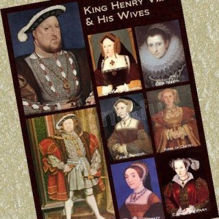 KING HENRY VIII & WIVES Tudor   LG Refrigerator Magnet