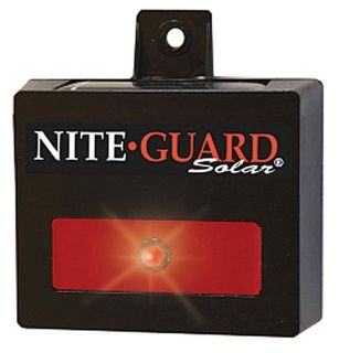 NEW Nite Guard Solar NG 001 Predator Control Light, Single Pack FREE 