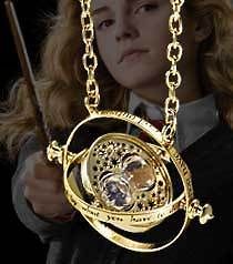 Harry Potter Hermione 24k Gold TIME TURNER NECKLACE Noble Wizarding 