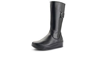 FITFLOP Hooper Boots Black Leather
