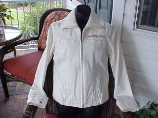 harley davidson white jacket in Clothing, 