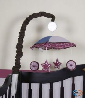 Musical Mobile For Horse & Cowgirl Girl Bedding Set