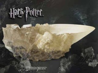 HARRY POTTER MOVIE OFFICIAL COLLECTORS CRYSTAL GOBLET PROP REPLICA 