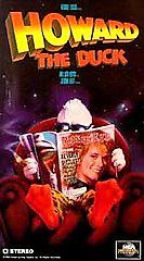 Howard the Duck VHS, 1986