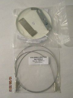 Hubbell Grip Lock System 3pc Hardware Light Hanging KIt