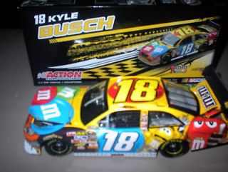 Newly listed Kyle Busch 2009 M&Ms Camry NASCAR 1/24 ACTION