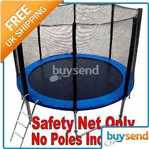 10Ft 10 Foot Trampoline Safety Net Surround Enclosure
