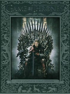 Game of Thrones The Complete First Season DVD, 2012, 5 Disc Set