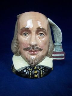 Royal Doulton Small Character Jug Of Shakespeare by William K. Harper 