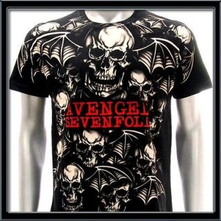 Sz L Avenged Sevenfold T shirt Punk Rock Music Metal CA