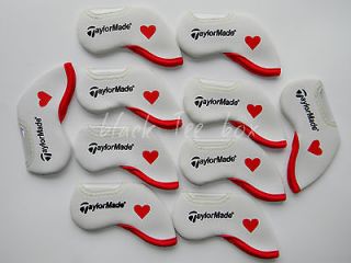 10 Taylormade Driver Lover Golf Iron Headcovers New Neoprene Covers
