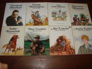   First Start Biography Picture Book Lot Helen Keller Abe Lincoln Set 1A