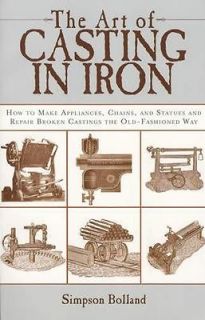 Antique Cast Iron c1893 How to Repair & Create, Illustrated Guide