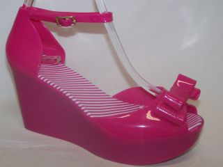 Walk In Style Sexy Jelly Toe Peep Wedges
