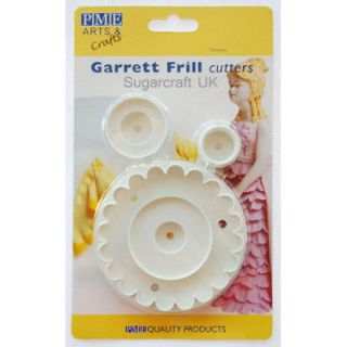 PME Sugarcraft   GF241   Garrett Frill Cutter 3 centres