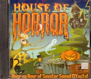 HOUSE OF HORROR CREEPY HALLOWEEN PARTY SOUND EFFECTS & SPOOKY MUSIC 