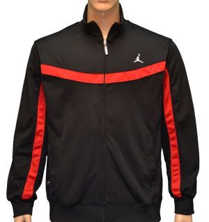 Nike Mens Jumpman Jordan Sport Cut Dri Fit Warm Up Jacket Black $78 