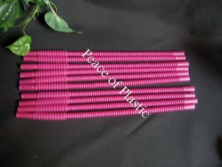   NEW Set 10 Dark Pink Insulated Tumbler Dripless Seals Whistle Straws