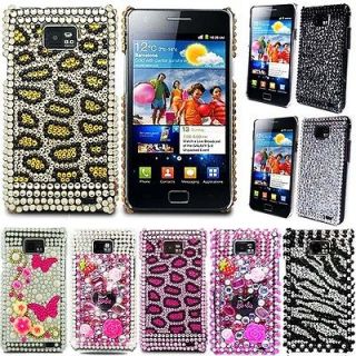   Galaxy S2 SII i9100 Glitter Diamond Bling Sparkle Phone Case Cover