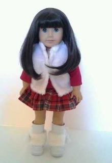 WINTER FUN OUTFIT FOR AMERICAN GIRL DOLLS JUST LIKE YOU ME LANIE 