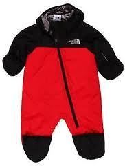   Face Toasty Toe Bunting Red Insulated Winter Jacket Infant/Baby sz