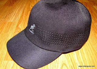 kangol headwear tropic ventair vented spacecap color black
