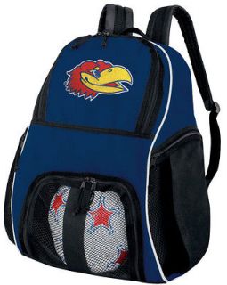 University of Kansas Ball Bag Navy SOCCER BACKPACK BASKETBALL BACKPACK 