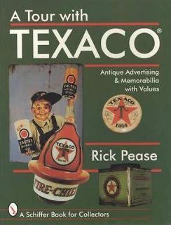 Vintage Texaco Oil & Gas Station Antique Advertising Memorabilia 