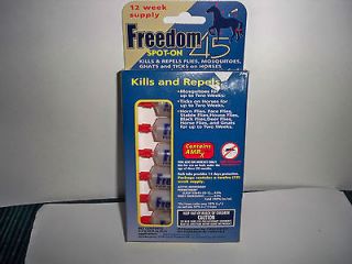   45 SPOT ON, Kills and Repels Insects on Horses, 12 week supply