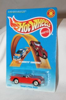 Hot Wheels Limited Edition Tomarts Price Guide 53 Corvette 