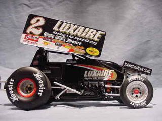 ANDY HILLENBURG LUXAIRE DIRT WORLD OF OUTLAWS SPRINT CAR R&R GMP 118 