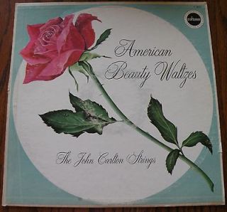 The John Carlton Strings   American Beauty Waltzes LP   C8051