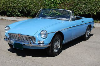 MG  MGB 1st year, exquisite 1962 MGB, 1st year, hardtop, soft top 
