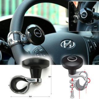 Brand New Car Power Steering Wheel Spinner Knob Handle Clamp 