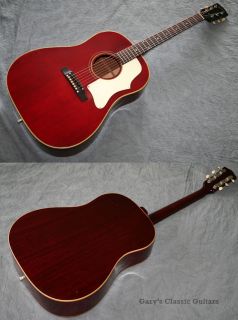 1968 Gibson J 45 Rare Cherry Red Finish (#GIA0507)