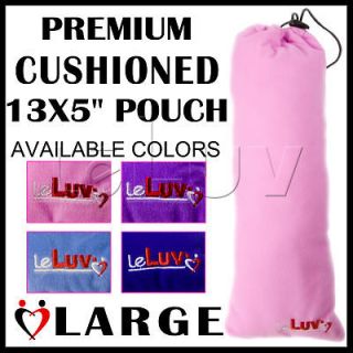 LARGE 13 x 5 LeLuv Padded Bags Premium Cushioned Pouches Treasure 