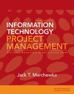   Project Management by Jack T. Marchewka 2009, Paperback