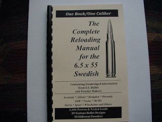 55 Swedish Mauser The Complete Reloading Manual Load Books 