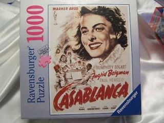 Ravensburger CASABLANCA Ingrid Bergman 1000 pc puzz NEW