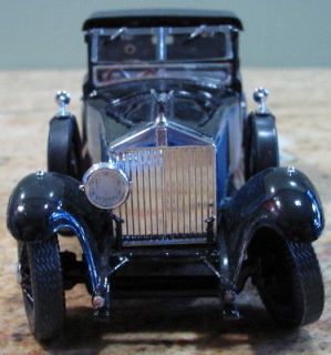 Franklin Mint 1929 Rolls Royce with Paperwork & Display Case, USC#884