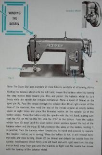 Morse Super Dial Sewing Machine Manual On CD