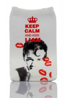 KEEP CALM & KISS LIAM PAYNE FROM ONE DIRECTION MOBILE PHONE SOCK CASE 