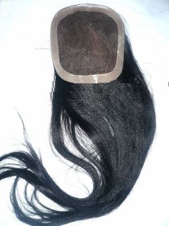 FULL Lace CLOSURE Silky Yaki Textured 100% Human Indian REMY HAIR 